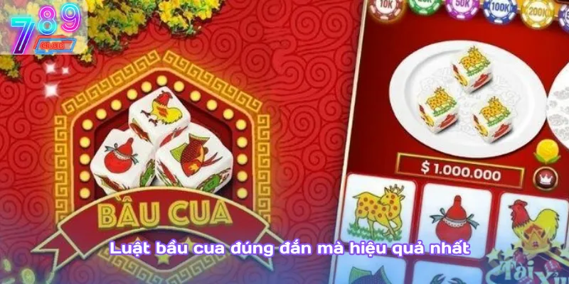 Bầu cua tôm cá – tựa game dân gian hút khách tại 789club 3 Luật Bầu Cua Đúng Đắn Mà Hiệu Quả Nhất