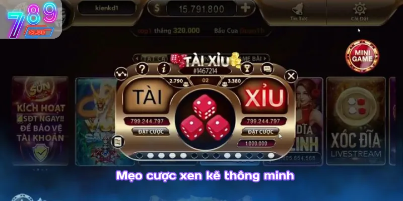Tài xỉu nổ hũ – cược nhỏ săn thưởng to, hấp dẫn mỗi ngày 4 Mẹo Cược Xen Kẽ Thông Minh